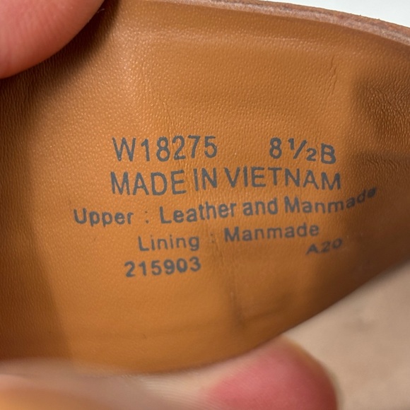 Cole Haan OriginalGrand Brown Gold Leather Slingback‎ Sandals Size 8.5 - Picture 10 of 12